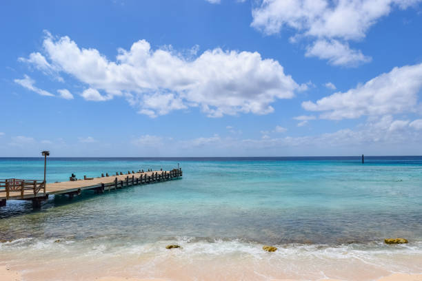 istock View of a boardwalk over the ocean 1006344336