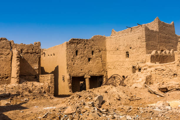 istock Traditional Arab mud brick architecture in Al Majmaah, Saudi Arabia 1006376714