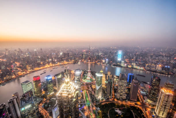 istock Urban scenery in Shanghai, China 1006420440