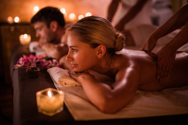 istock Stress relief massage at the spa! 1006439668