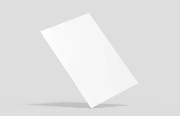 istock A4 paper on isolated white background, mock up template ready for your design, 3d illustration 1006449032