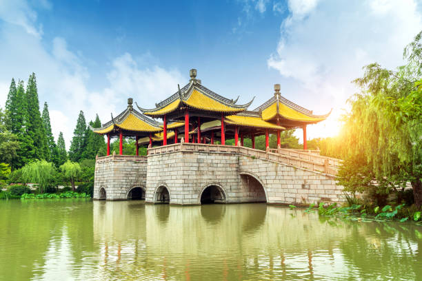 istock Yangzhou Slender West Lake Wuting Bridge 1006469202