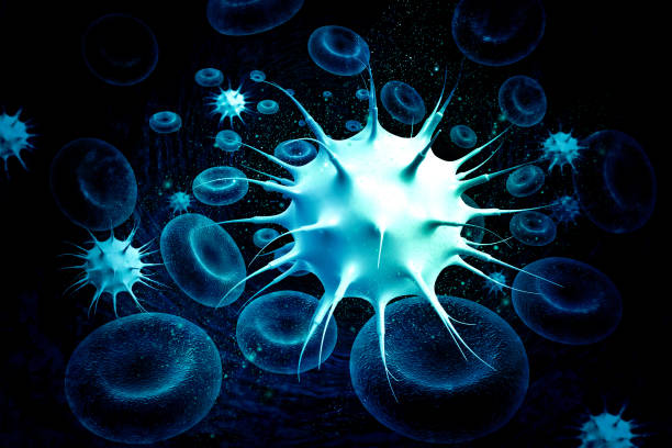istock Virus infected blood cells 1006470316