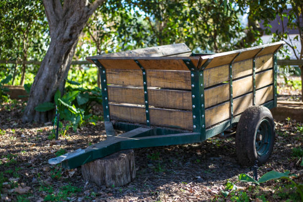 istock Farm Wood Trailer 1006477136