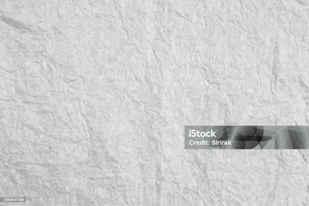 Abstract Grey Crumpled Paper Texture Background Stock Photo - Download  Image Now - Abstract, Ancient, Art - iStock