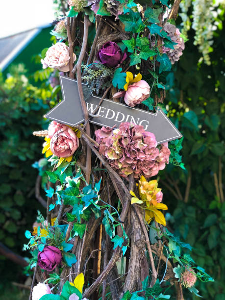 istock Wedding flower decor in the summer garden 1006478088