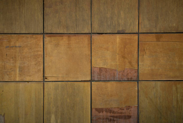 istock Squares of plywood texture background 1006482070