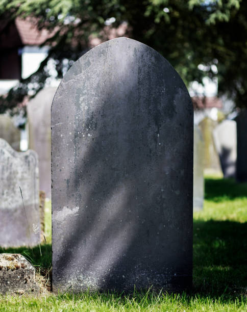 istock Blank gravestone with other graves in the background 1006488816