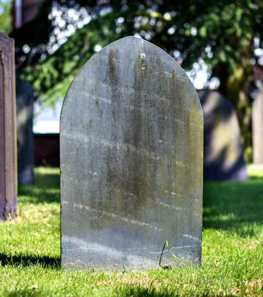 istock Blank gravestone with other graves in the background 1006488958