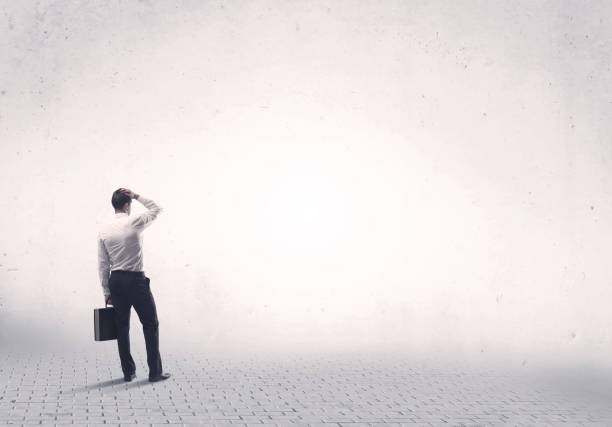 istock Elegant person standing with his back 1006499622