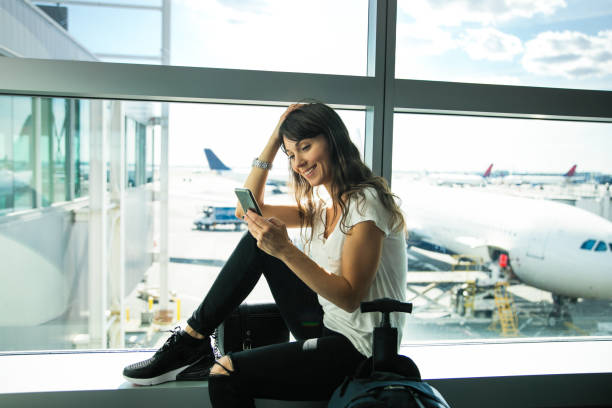 istock Woman at the airport 1006500010