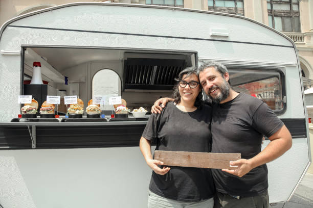 istock Owners food truck 1006503194