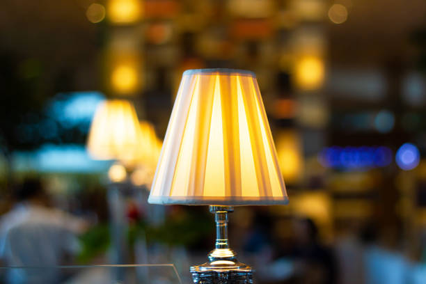 istock beautiful Retro style lighting decor bulb decor in restaurant Bangkok 1006512420