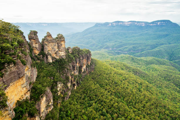 istock The Three Sisters in Blue Mountains in Australia. 1006515022