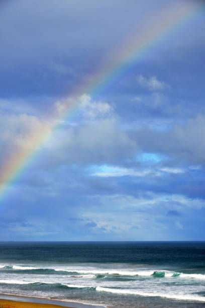 istock The sea after the rain with rainbow 1006528950