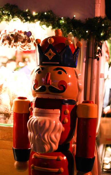 istock Large nutcracker at European Christmas Market 1006535536
