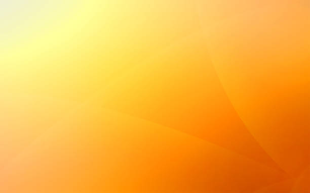 yellow and orange unusual background with subtle rays of light - yellow and white imagens e fotografias de stock