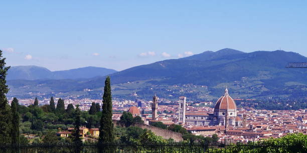 View of Florence from Saint Nicholas ramps
