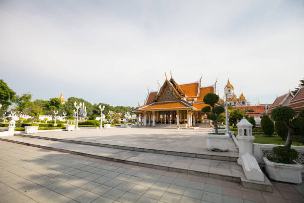 istock Royal Pavilion and Loha Prasart Temple 1006575184