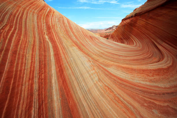 Coyote Buttes North, The Wave, Arizona, USA stock photo