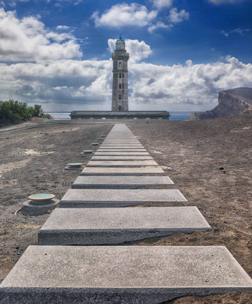 istock Way to the Lighthouse of Ponta dos Capelinhos (Faial Island, Azores) 1006582172