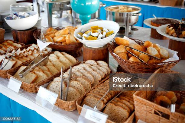 Frühstück Im Hotel Stockfoto und mehr Bilder von Frühstück - Frühstück, Hotel, Büfett