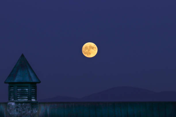 istock Full Moon Rising over New England Lakes / Landscape 1006594212