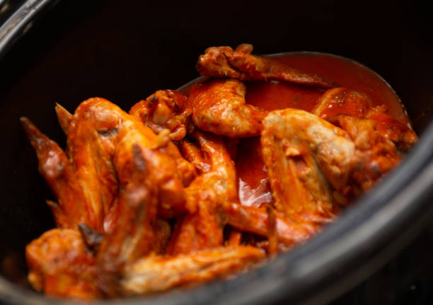 istock Red hot wings for a cook off 1006611216