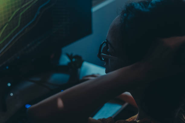 istock Photo of Female Hacker Working on a PC 1006629614