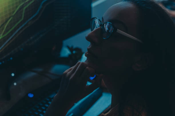 istock Photo of Female Hacker Working on a PC 1006630118