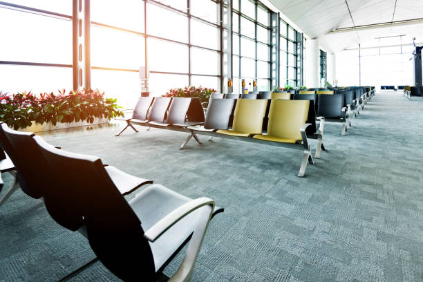 istock Benches at the airport waiting area 1006633060