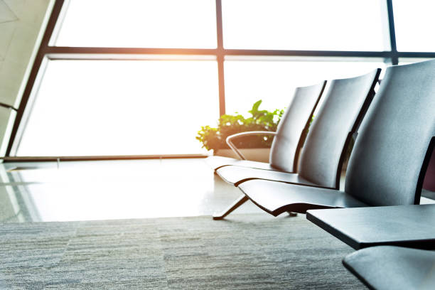 istock Bench at the airport waiting area 1006633388