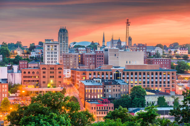 istock Lynchburg, Virginia, USA Downtown Skyline 1006643526