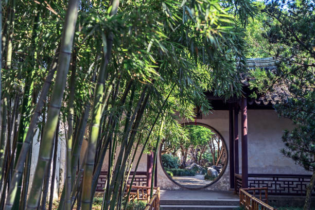 istock Suzhou garden landscape in China 1006649100