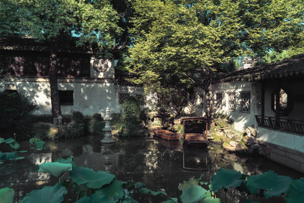istock Suzhou garden landscape in China 1006651830
