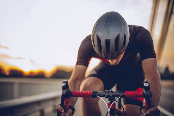 istock Young athlete cycling outdoors 1006669190