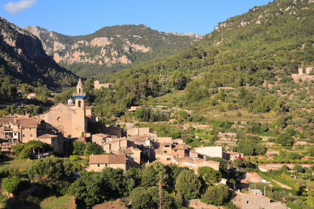 istock Beautiful old mountain Valldemossa village in Majorca Mallorca, Spain. 1006678270
