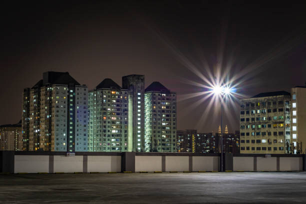 Beautiful urban city night view