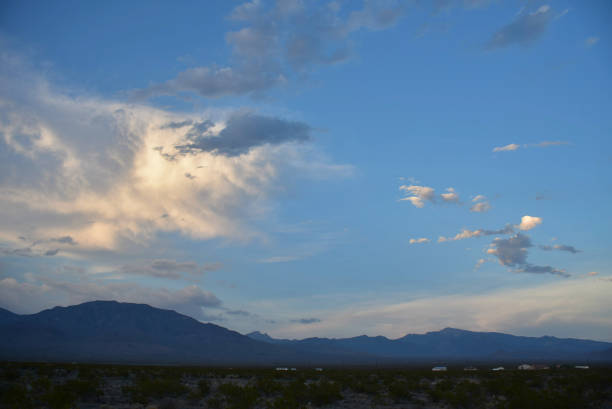 istock clouds over Mojave Desert landscape Nevada, USA 1006679360