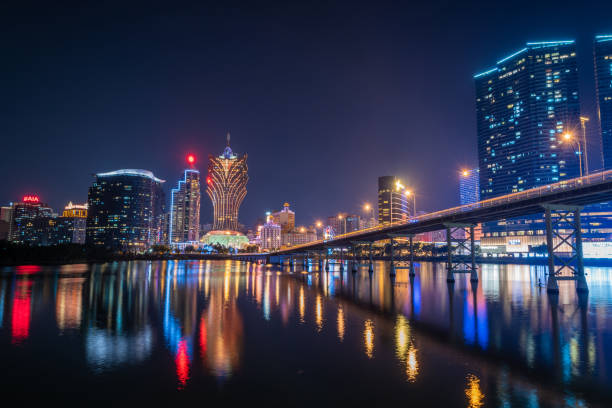 istock Building and the skyline of Macau 1006681702