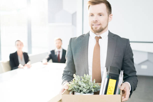 istock Businessman Quitting Job 1006682760