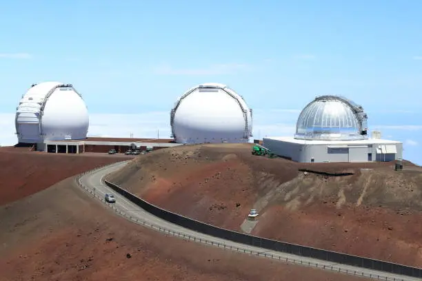 Mauna Kea telescopes , Big Island, Hawaii