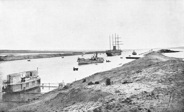 istock The Suez Canal in Egypt - Ottoman Empire 1006717170