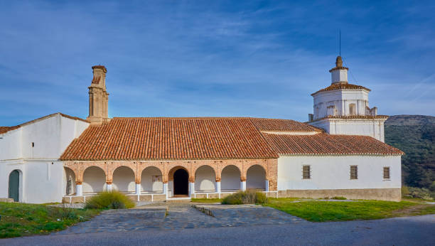 ermita de la virgen del ara - ermita stock-fotos und bilder