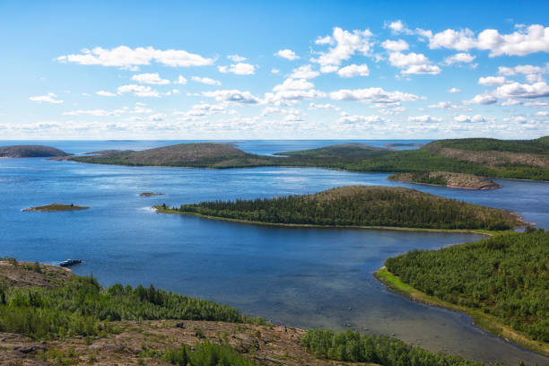 istock Kuzova Island archipelago in the White Sea 1006749330
