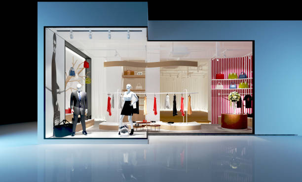 istock 3d render of fashion store 1006760430