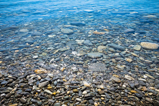 istock Texture of blue  sea water. 1006778124