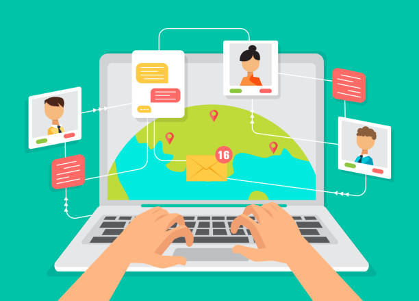 istock businessmen discuss, social network, news, social networks, chat, online teamwork, dialogue speech bubbles, flat vector illustration 1006781258