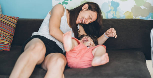 istock Mother and son happy together 1006812616