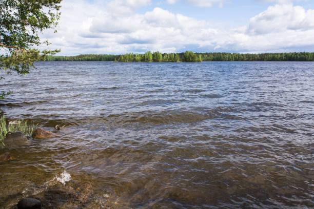 istock Journey through the lakes of Karelia. Konchozero 1006839900